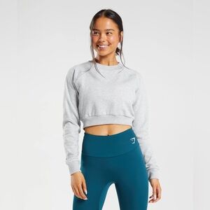 Gymshark cropped crewneck - Small